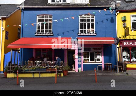 Coloratissimo negozio di Kinsale, contea di Cork, Irlanda Foto Stock