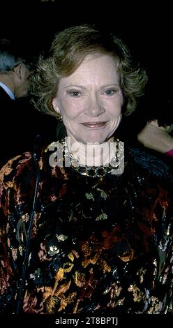 **FILE PHOTO** Rosalynn Carter è morto. Washington, DC., USA, 1993 First Lady Eleanor Rosalynn Carter la moglie del 39 ° presidente degli Stati Uniti, Jimmy Carter Copyright: XMarkxReinstein inx Credit: Imago/Alamy Live News Foto Stock