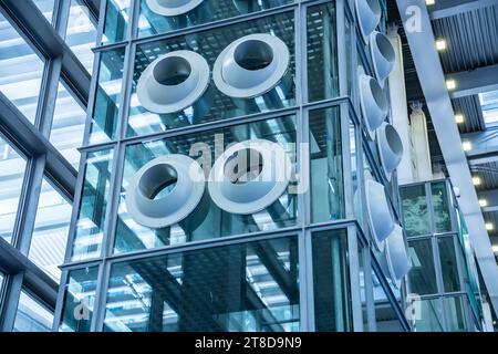 Aria condizionata, grande e moderna Foto Stock