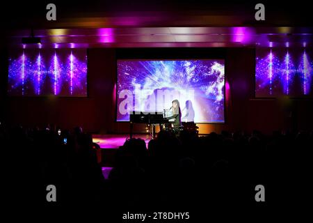 Teatro della società Lecco, Lecco, Italia, 18 novembre 2023, Dolcenera durante DOLCENERA - SPACE LIVE TOUR 2023 - Concerto di musica per cantante italiana Foto Stock