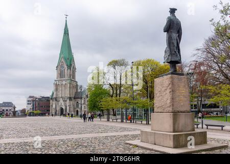 Cattedrale di Kristiansand (Kristiansand Domkirke), Rådhusgata, Kristiansand (Christiansand), contea di Agder, Norvegia Foto Stock