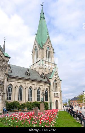 Cattedrale di Kristiansand (Kristiansand Domkirke), Rådhusgata, Kristiansand (Christiansand), contea di Agder, Norvegia Foto Stock