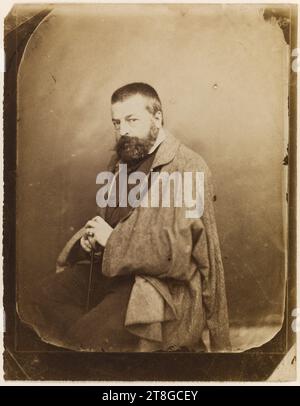 Meissonier, Jean-Louis-Ernest (1815-1891), pittore, fotografo, tra il 1853 e il 1860, Fotografia, Arti grafiche, Fotografia, dimensioni - lavoro: Altezza: 19,1 cm, larghezza: 22,5 cm Foto Stock