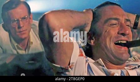 CAPE FEAR 1991 Universal Pictures con Robert De Niro a destra e Nick Nolte Foto Stock