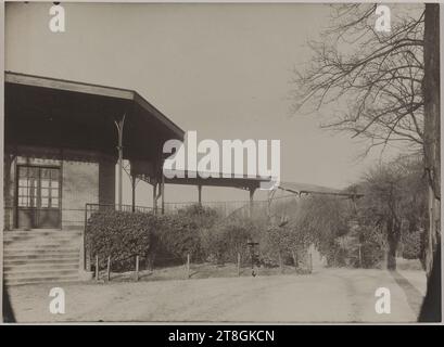 Vélodrome du bois de Vincennes, XII arrondissement, Parigi, fotografo, nel 1929, fotografia, Arti grafiche, Fotografia, stampa bromuro Gelatin-argento, dimensioni - lavoro: altezza: 17 cm, larghezza: 23,3 cm Foto Stock