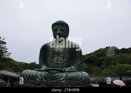 Grande Budda di Kamakura (Giappone) Foto Stock