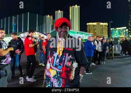 18 novembre 2023, Las Vegas Street Circuit, Las Vegas, FORMULA 1 HEINEKEN SILVER LAS VEGAS GRAND PRIX 2023, nel picture designer Mr. Moko Foto Stock