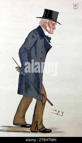 Harry Verney Vanity Fair 15 luglio 1882. Foto Stock