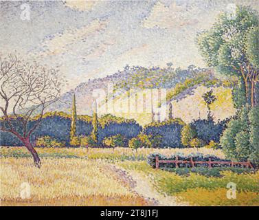 Paesaggio, c. 1896–1899, dipinto di Henri-Edmond Cross Foto Stock