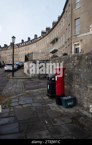 Somerset Place, Bath, Somerset, Inghilterra Foto Stock