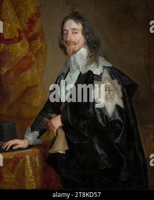 Van Dyck - Karl I. von England (1600-1649), um 1637. Foto Stock