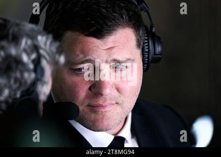 Benjamin Kayser durante la finale della XV RWC di Rugby union World Cup South Africa Springboks vs New Zealand All Blacks allo Stade de France di Saint-Denis vicino a Parigi il 28 ottobre 2023. Crediti: Victor Joly/Alamy Live News Foto Stock