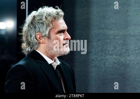 Madrid, Spagna. 20 novembre 2023. Joaquin Phoenix bei der Premiere des Kinofilms Napoleon im Museo del Prado. Madrid, 20.11.2023 *** Joaquin Phoenix alla prima del film Napoleon al Museo del Prado Madrid, 20 11 2023 foto:xDyDxFotografosx/xFuturexImagex napoleon 3218 Credit: Imago/Alamy Live News Foto Stock