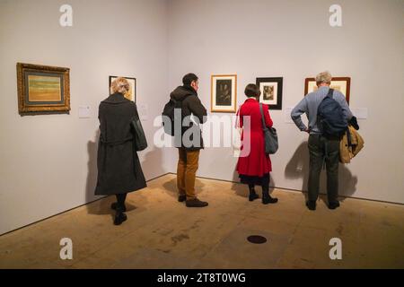 Londra, Regno Unito. 21 novembre 2023. . Anteprima di Impressionisti su carta: Degas to Toulouse Lautrec alla Royal Academy. La mostra si svolge dal 25 novembre al 10 marzo 2024. Crediti: amer ghazzal/Alamy Live News Foto Stock