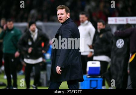 Partita internazionale di calcio, Olympiastadion Berlino: Germania - Turchia; allenatore nazionale Julian Nagelsmann (GER) Foto Stock