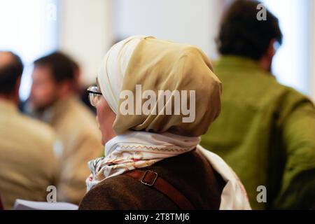 Islam Konferenz 2023 Fachtagung der Deutschen Islam Konferenz 2023 AM 21. Novembre Berlino Berlino GER *** Conferenza Islam 2023 Simposio della Conferenza islamica tedesca 2023 il 21 novembre Berlino GER Credit: Imago/Alamy Live News Foto Stock