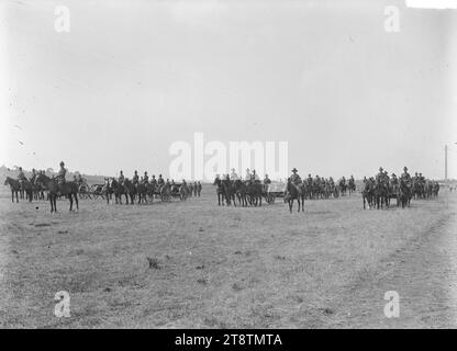 La nuova Zelanda montò truppe durante la prima guerra mondiale, la nuova Zelanda montò truppe durante la prima guerra mondiale Fotografia scattata tra il 1914 e il 1919, in un luogo sconosciuto Foto Stock