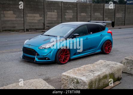 Mk3 Ford Focus ST pesantemente modificata Foto Stock