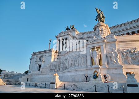 Roma, Italia - ottobre 29 2023: Altare della Patria (altare della Patria, noto come Monumento nazionale a Vittorio Emanuele II o II Vittoriano) Foto Stock