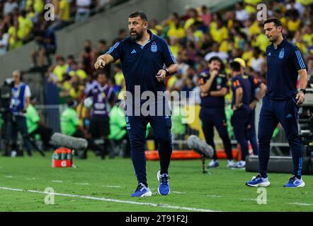 Rio De Janeiro, Brasile. 22 novembre 2023. RJ - RIO DE JANEIRO - 11/21/2023 - QUALIFICAZIONI AI MONDIALI 2026, BRASILE (foto di Fabio Giannelli/AGIF/Sipa USA) credito: SIPA USA/Alamy Live News Foto Stock