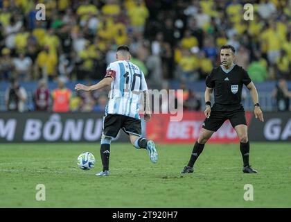 Rio De Janeiro, Brasile. 22 novembre 2023. RJ - RIO DE JANEIRO - 11/21/2023 - QUALIFICAZIONI AI MONDIALI 2026, BRASILE crediti: AGIF/Alamy Live News Foto Stock