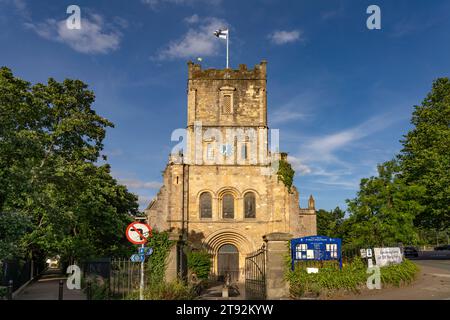 Die Kirche St Mary's Priory Church in Chepstow, Galles, Großbritannien, Europa | St Mary's Priory Church in Chepstow, Galles, Regno Unito di Great Foto Stock