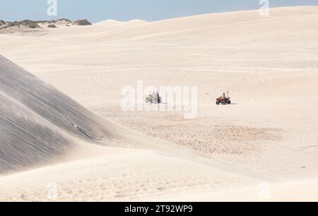 Dune di sabbia di Lancelin a nord di Perth City, Australia Occidentale Foto Stock