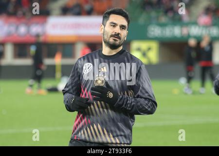 Vienna, Austria. 22 novembre 2023. VIENNA, Austria 21 novembre 2023; #21 ilkay GÜNDOGAN, Guendogan, amichevole di calcio tra Viennaeen le squadre nazionali di Austria e Germania all'Ernst-Happel-Stadium di Vienna, Austria. 2:0 - - foto e copyright di Arthur THILL/ATP Images (THILL Arthur/ATP/SPP) credito: SPP Sport Press Photo. /Alamy Live News Foto Stock