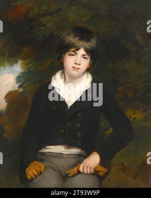 Ritratto di un ragazzo - di Sir William Beechey Foto Stock
