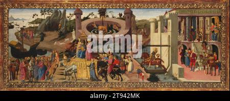 Scene de la storia degli Argonauti 1465 circa di Biagio D'Antonio Foto Stock
