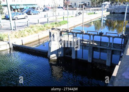 Milano Italia - Darsena del Naviglio Foto Stock