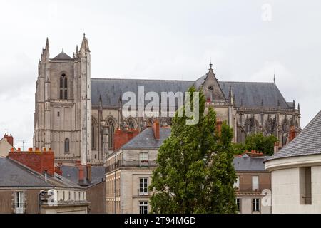 La Cattedrale di Nantes o la Cattedrale di St Peter e St. Paolo di Nantes (in francese: Cathédrale Saint-Pierre-et-Saint-Paul de Nantes) è un cattolico romano Foto Stock