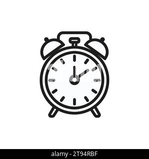 Icona ALRM , icona Orologio Illustrazione Vettoriale