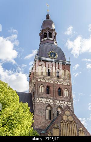 Riga, Lettonia - 7 luglio 2023: Duomo di riga. Foto Stock