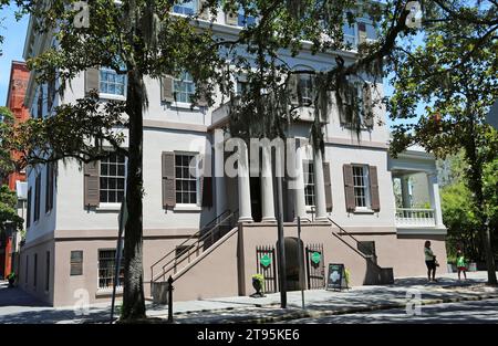 Luogo di nascita di Juliette Gordon Low - Savannah, Georgia Foto Stock