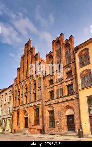 Casa Copernico a Toruń, Kujawsko-Pomorskie, Polonia Foto Stock