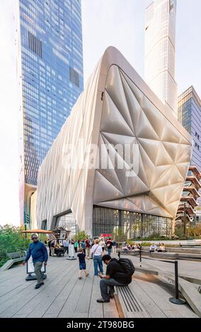 The Shed, Hudson Yards, New York, Stati Uniti d'America. Foto Stock