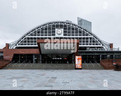 Manchester Central Convention Complex. Ex stazione ferroviaria centrale di Manchester. GMEX Foto Stock