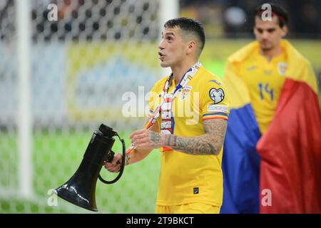 Partita di qualificazione Euro 2024 Romania X Svizzera 23.11.2023 , Stadio Nazionale Arena , Bucarest , Cristi Stavri Foto Stock