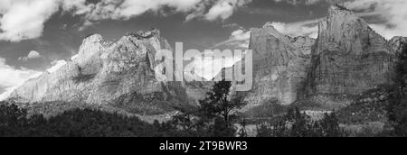 Corte dei Patriarchi in bianco e nero Foto Stock