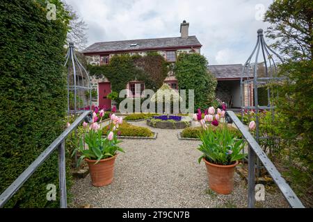 Plas Cadnant Hidden Gardens, Menai Bridge, Anglesey, Galles del Nord. Foto Stock