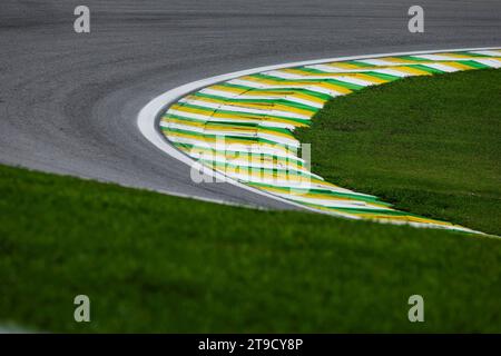 San Paolo, Brasile. 3 novembre 2023. Track Impression, Gran Premio di F1 del Brasile all'autodromo Jose Carlos Pace il 3 novembre 2023 a San Paolo, Brasile. (Foto di HOCH ZWEI) credito: dpa/Alamy Live News Foto Stock