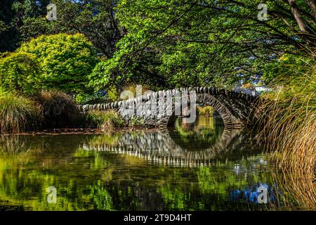 Giardini di Queenstown Foto Stock