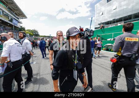 San Paolo, Brasile. 5 novembre 2023. Marta Vieira da Silva, Gran Premio di F1 del Brasile all'autodromo Jose Carlos Pace il 5 novembre 2023 a San Paolo, Brasile. (Foto di HOCH ZWEI) credito: dpa/Alamy Live News Foto Stock