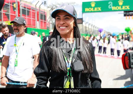 San Paolo, Brasile. 5 novembre 2023. Marta Vieira da Silva, Gran Premio di F1 del Brasile all'autodromo Jose Carlos Pace il 5 novembre 2023 a San Paolo, Brasile. (Foto di HOCH ZWEI) credito: dpa/Alamy Live News Foto Stock