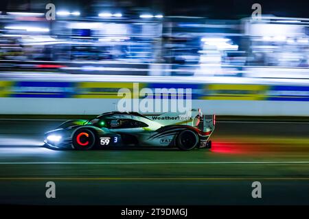 Braselton, Vereinigte Staaten. 15 ottobre 2023. Porsche 963, Proton Competition (#59), Gianmaria Bruni (i), Harry Tincknell (UK), Neel Jani (CH) credito: dpa/Alamy Live News Foto Stock