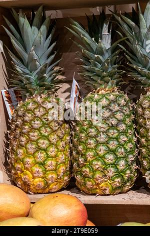 Wegmans Food Market è stato aperto nell'ottobre 2023 ad Astor Place a New York, Stati Uniti Foto Stock