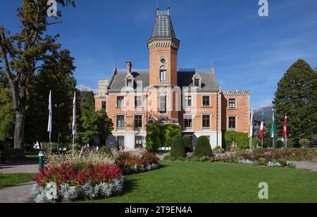 Municipio, ex rifugio di caccia Coburg, Schladming, Enns Valley, Stiria, Austria, Europa Foto Stock