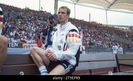 Calcio, firo: 1 giugno 1996 Campionato europeo di calcio preparazione Campionato europeo europeo, partita internazionale 1996, foto archivio, foto archivio, foto archivio, foto archivio Germania - Francia 0:1 Mario Basler, mezza figura Foto Stock