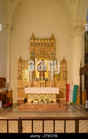 Budapest, Ladislaus-Kirche, Szent Laszló tér, Ödön Lechner, Gyula Pártos 1898 // Budapest, Chiesa di Ladislaus, Szent Laszló tér, Ödön Lechner, Gyula Pár Foto Stock